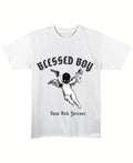 White Regular Fit T-shirt Front Design