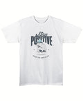 White Regular Fit T-shirt Front Design
