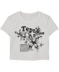 White Baby Tee Front Design